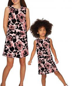 Mommy And Me Flirty Girl Adele Shift Dress Pink Black Gd14 P0029s Wd14 P0029s 290c3ed7 C3bb 4055 B4b9 79e1cec91e31