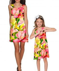 Mommy-and-Me-Havana-Flash-Sanibel-Empire-Waist-Dress-Green-Pink-Yellow-GD6-P0042B-WD6-P0042B_513149c9-c893-41a5-b181-a94f4a72a58f