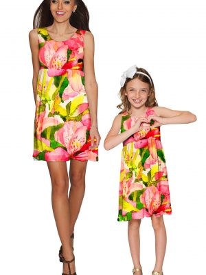 Mommy-and-Me-Havana-Flash-Sanibel-Empire-Waist-Dress-Green-Pink-Yellow-GD6-P0042B-WD6-P0042B_513149c9-c893-41a5-b181-a94f4a72a58f