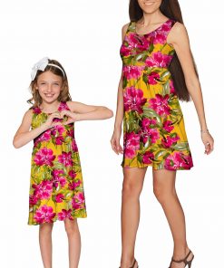 Mommy And Me Indian Summer Sanibel Empire Waist Dress Yellow Pink Gd6 P0079s Wd6 P0079s Cc11607f 2c14 46d7 8399 9e302179c6a1