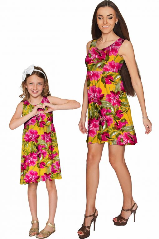 Mommy-and-Me-Indian-Summer-Sanibel-Empire-Waist-Dress-Yellow-Pink-GD6-P0079S-WD6-P0079S_cc11607f-2c14-46d7-8399-9e302179c6a1