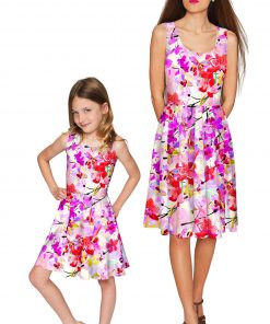 Mommy And Me Orchid Caprice Mia Fit Flare Dress Pink Purple Gd7 P0052b Wd7 P0052b Ab2ef92f 4e42 4331 Ad80 E0946cb506dc