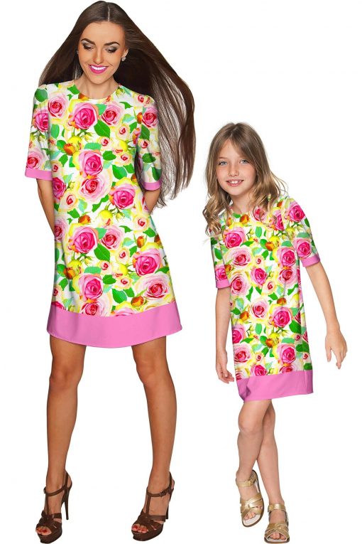 Mommy-and-Me-Rosarium-Grace-Shift-Dress-Pink-Yellow-Green-GD13-P0002S-DOLLY-PINK-WD13-P0002S_426d3eee-f1de-4095-b29e-b2148817f9cd