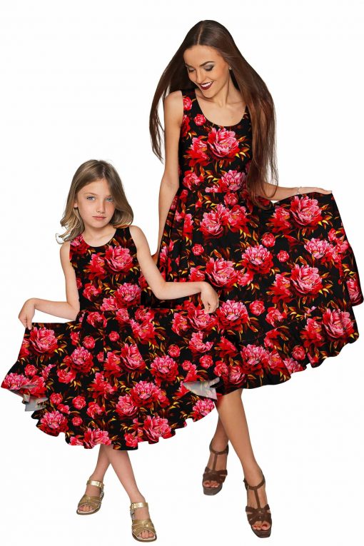 Mommy-and-Me-True-Passion-Vizcaya-Fit-Flare-Dress-Black-Red-GD8-P0043S-WD8-P0043S_7032bb9c-3bde-4605-ba5e-4e09d40caa73