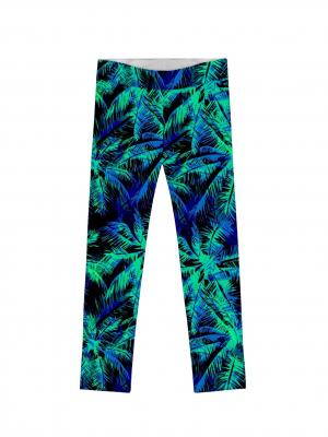 Electric-Jungle-Lucy-Leggings-Girls-Navy-Blue-Green-GL1-P0044S