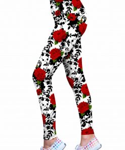 Queen-Power-Lucy-Leggings-Women-Red-Black-White-WL1-P0004XS-image-1